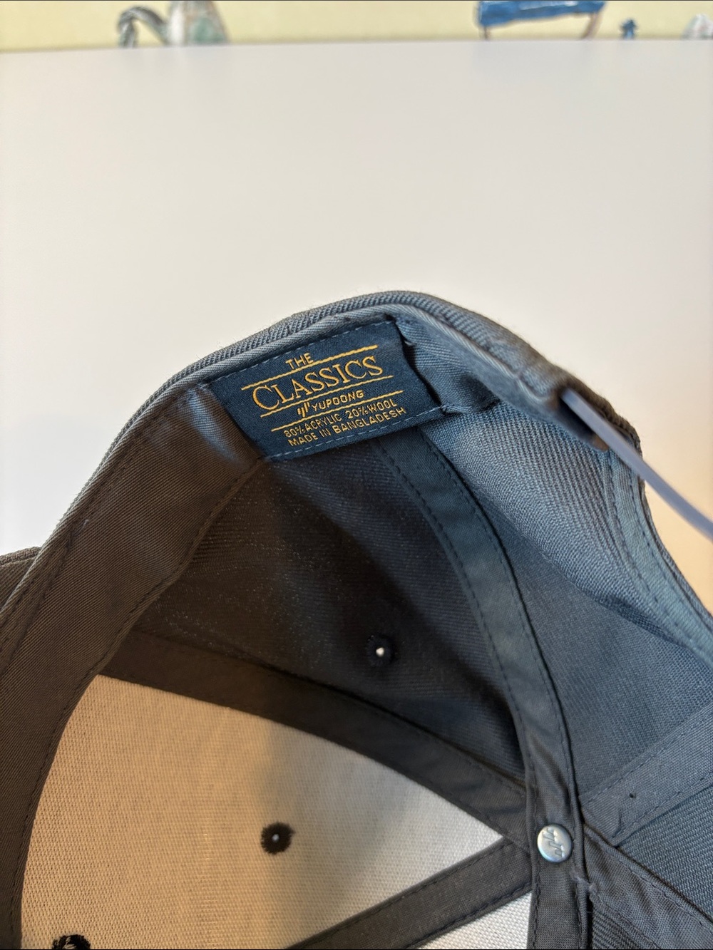 Kompan The Classics Gray Snapback with a Stick Man Embroidered Logo - Picture 3 of 8